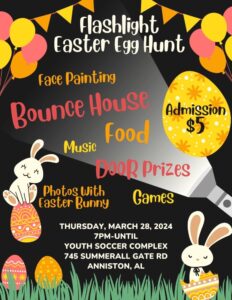 Flashlight Easter Egg Hunt